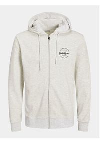 Jack & Jones Bluza Forest 12249238 Szary Standard Fit. Kolor: szary. Materiał: syntetyk, bawełna