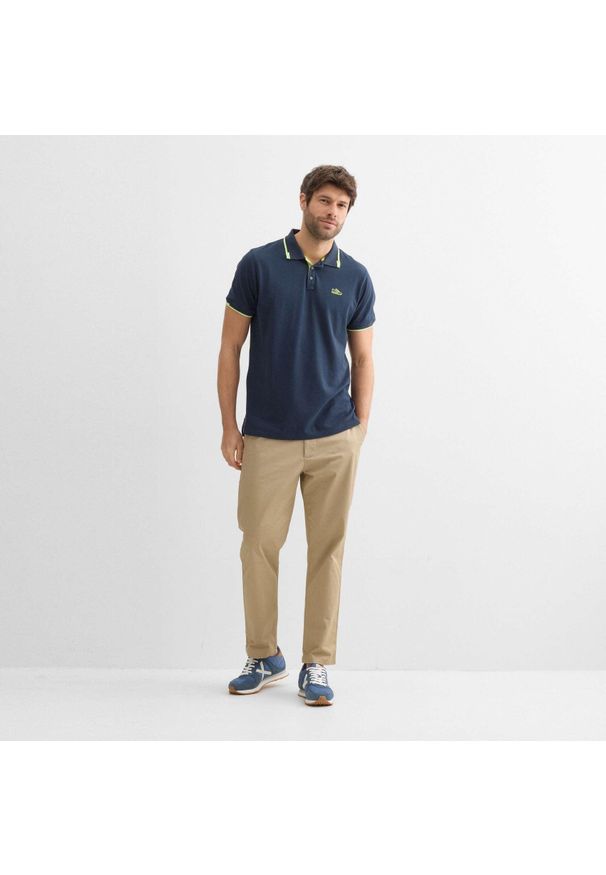 Munich - MUNICH VARSITY Niebieski. Typ kołnierza: polo. Kolor: niebieski. Materiał: tkanina