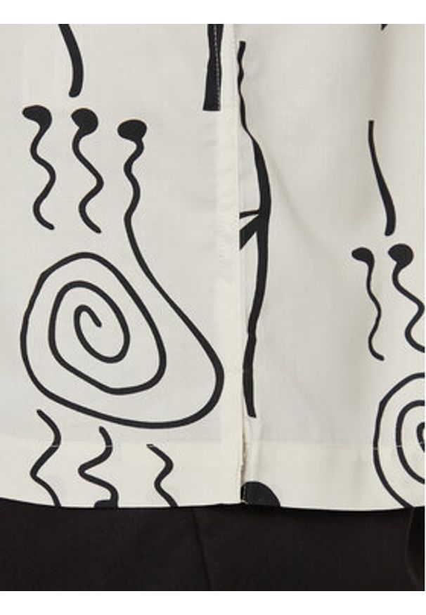 Selected Homme Koszula Slhrelax-Rajesh 16091066 Biały Relaxed Fit. Kolor: biały. Materiał: wiskoza