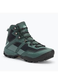 Buty trekkingowe męskie Mammut Ducan II High GTX deep. Kolor: zielony. Sport: turystyka piesza #1