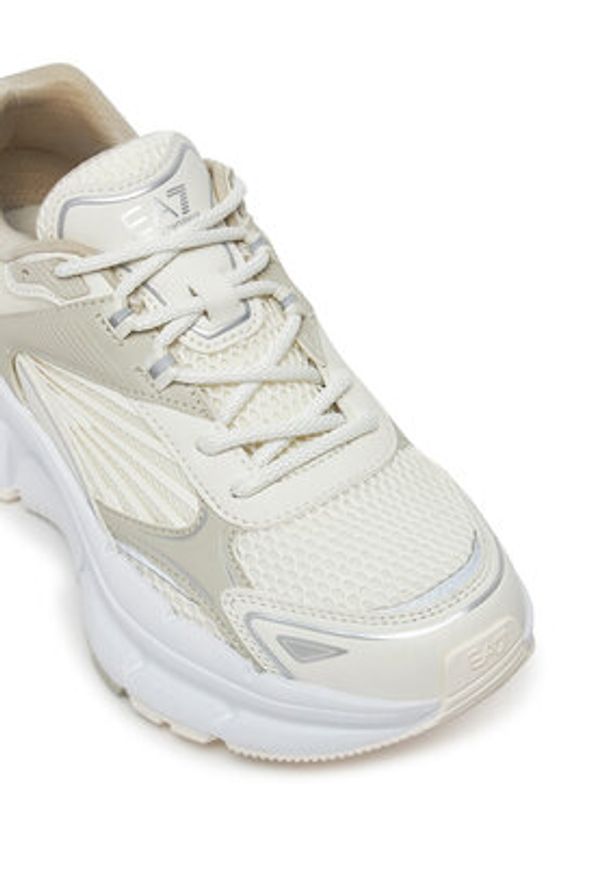 EA7 Emporio Armani Sneakersy X8X236 XK424 R950 Biały. Kolor: biały. Materiał: skóra