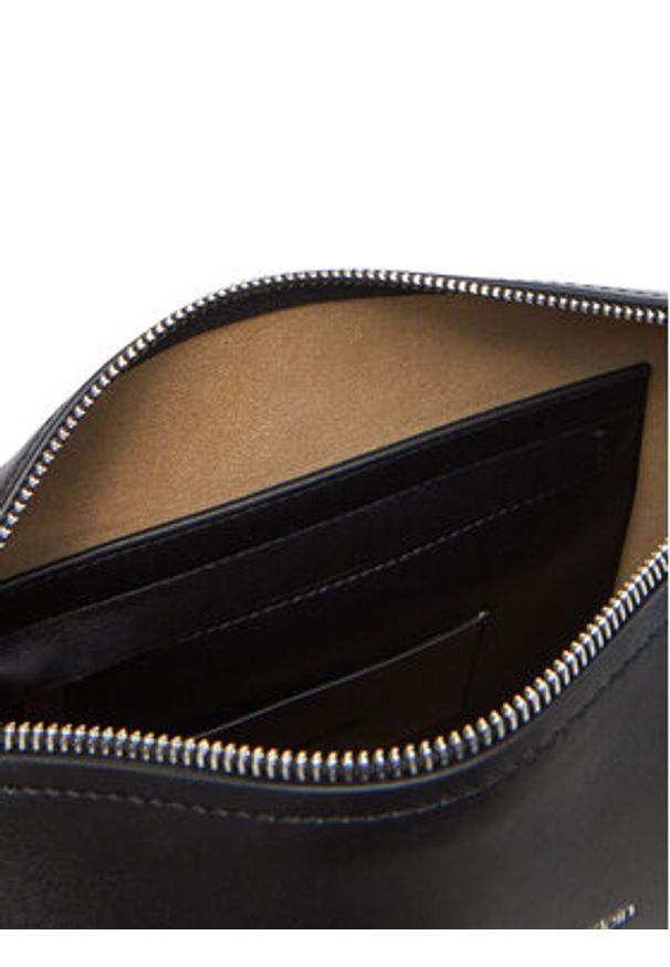 Calvin Klein Saszetka Ck Premium Leather Hobo Mini K50K512968 Czarny. Kolor: czarny. Materiał: skóra