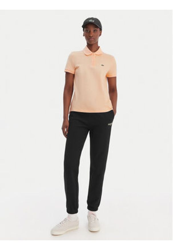 Lacoste Polo PF7839 Różowy Regular Fit. Typ kołnierza: polo. Kolor: różowy. Materiał: bawełna