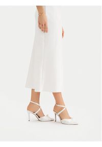 DeeZee Szpilki CEO-CD23029-13 Biały. Kolor: biały. Materiał: materiał. Obcas: na szpilce #5