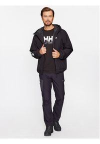 Helly Hansen T-Shirt Logo 33979 Czarny Regular Fit. Kolor: czarny. Materiał: bawełna