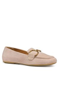 Geox Loafersy D Palmaria D45MUJ 00021 C5149 Różowy. Kolor: różowy. Materiał: zamsz, skóra #4
