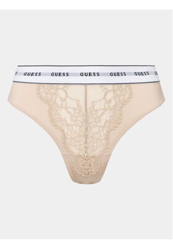 Guess Stringi Belle O2BE00 KBBT0 Beżowy. Kolor: beżowy. Materiał: syntetyk