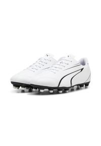 Buty piłkarskie Puma Vitoria FG/AG. Kolor: czarny, biały, wielokolorowy. Sport: piłka nożna