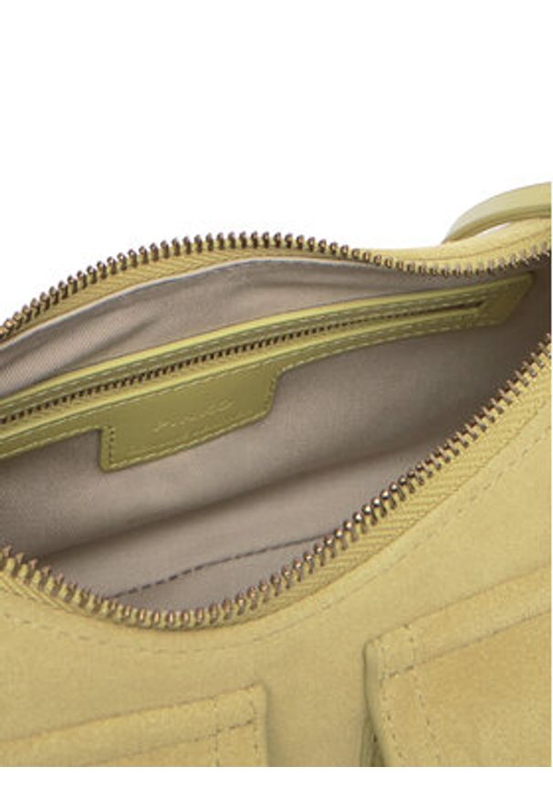 Pinko - PINKO Torebka Cargo Bag Classic PE 25 PLTT 102794 A29N Zielony. Kolor: zielony. Materiał: zamszowe, skórzane