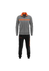 Givova One Polarfleece dres z zamkiem, rozmiar XS. Kolor: szary, czarny, wielokolorowy. Materiał: dresówka. Sport: fitness, piłka nożna #1