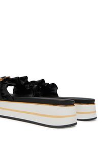 Patrizia Pepe Klapki PPJ388/31 Czarny. Kolor: czarny. Materiał: skóra #6