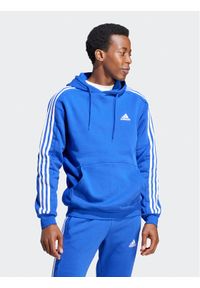 Adidas - adidas Bluza Essentials IJ8934 Niebieski Regular Fit. Kolor: niebieski. Materiał: bawełna
