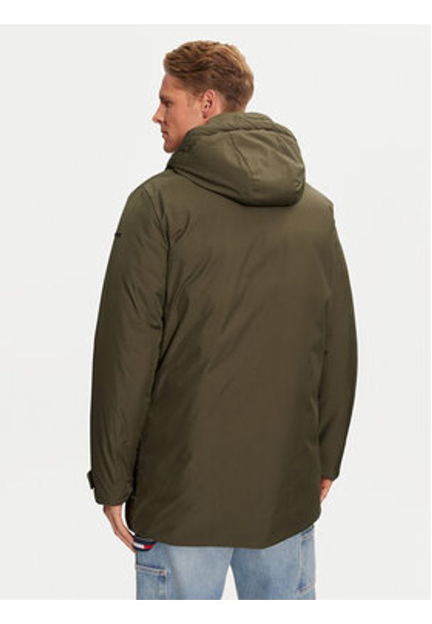 Geox Kurtka zimowa Sapienza M4628K TC188 F1789 Khaki Regular Fit. Kolor: brązowy. Materiał: syntetyk. Sezon: zima