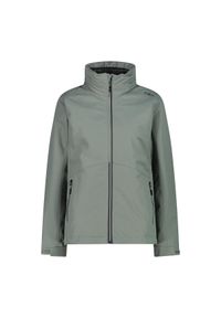 Damska kurtka wodoodporna CMP. Kolor: niebieski. Sport: turystyka piesza #1