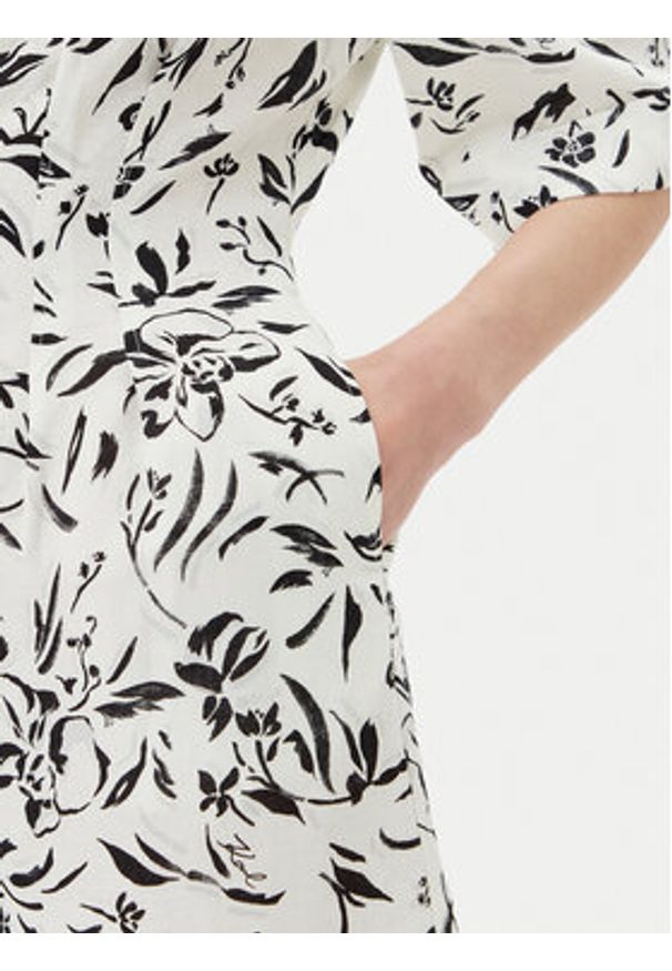 Karl Lagerfeld - KARL LAGERFELD Kombinezon A2W13014 Kolorowy Regular Fit. Materiał: wiskoza. Wzór: kolorowy