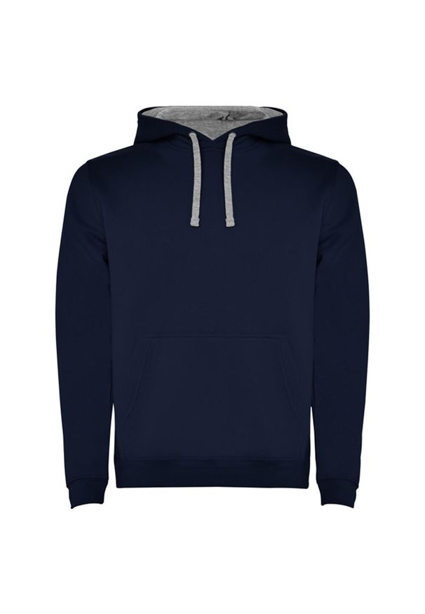 ROLY - Męska Bluza Z Kapturem Urban. Typ kołnierza: kaptur. Kolor: szary, niebieski, wielokolorowy