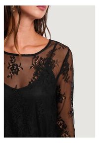 Morgan Bluzka 261-TCITY Czarny Regular Fit. Kolor: czarny. Materiał: syntetyk #2