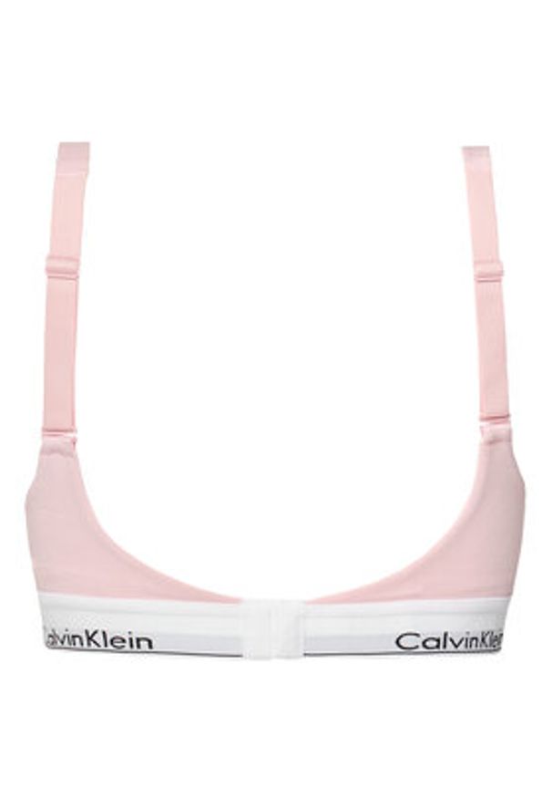 Calvin Klein Underwear Biustonosz top 000QF7900E Różowy. Kolor: różowy. Materiał: bawełna