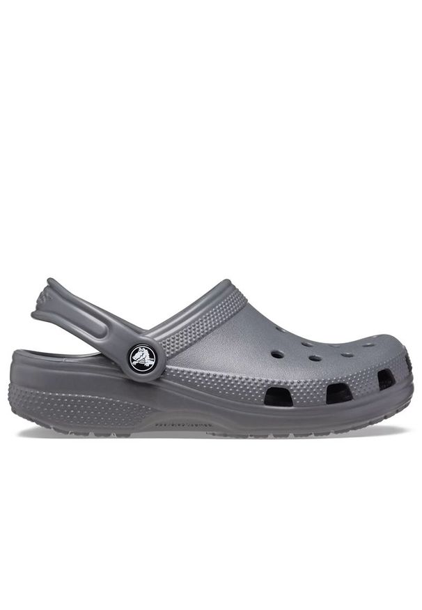 Klapki młodzieżowe Crocs Classic Clog 206991-0DA - szare. Kolor: szary. Sezon: lato. Styl: młodzieżowy