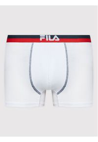 Fila Komplet 2 par bokserek FU5020/2 Biały. Kolor: biały. Materiał: bawełna #3