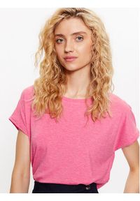 ICHI T-Shirt 20109945 Różowy Regular Fit. Kolor: różowy #3