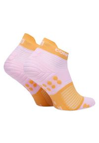 Compressport Skarpety Niskie Unisex Pro Racing V4.0 Run Low XU00047B Pomarańczowy. Kolor: pomarańczowy. Materiał: syntetyk. Sport: bieganie