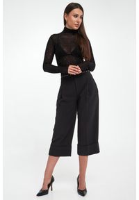 Pinko - Golf damski wełniany Moss PINKO. Typ kołnierza: golf. Materiał: wełna #2