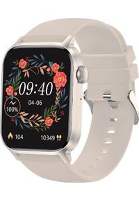 Smartwatch Barel Smartwatch Kiano Watch Go Beżowy. Rodzaj zegarka: smartwatch. Kolor: beżowy