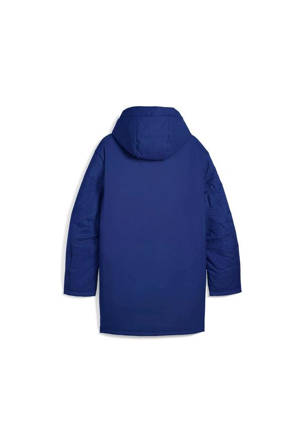 Puma - Parka OM 2025/26. Kolor: niebieski. Sport: piłka nożna