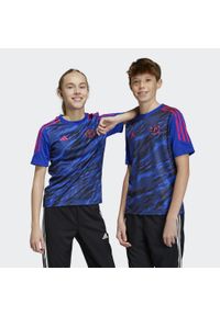 Adidas - Pogba Training Jersey. Kolor: czarny, wielokolorowy, niebieski. Materiał: jersey