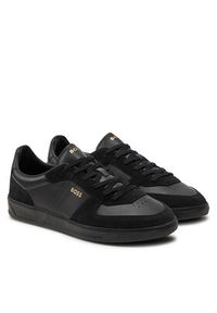 BOSS - Boss Sneakersy Brandon Tenn sdvlt 50522850 Czarny. Kolor: czarny. Materiał: skóra #4