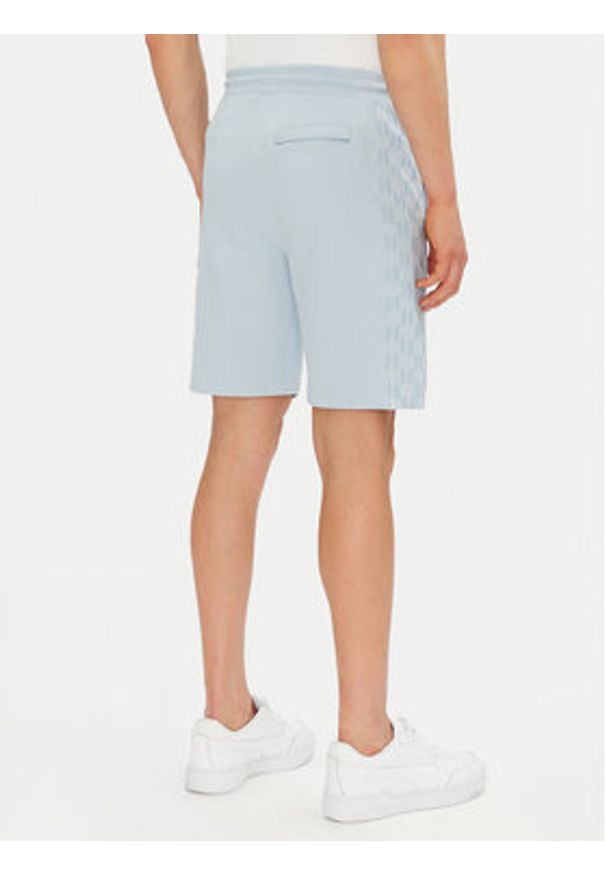 Karl Lagerfeld - KARL LAGERFELD Szorty sportowe 705071 552951 Niebieski Regular Fit. Kolor: niebieski. Materiał: bawełna. Styl: sportowy