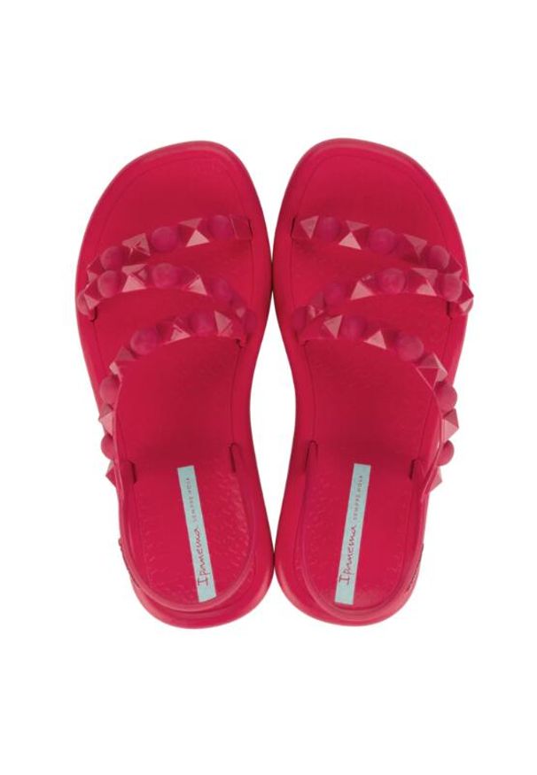 Sandałki damskie plażowe turystyczne Ipanema Meu Sol Flatform AD. Okazja: na plażę. Kolor: różowy. Styl: sportowy