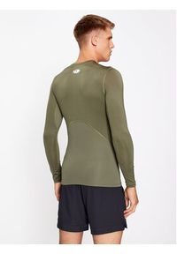 Under Armour Koszulka techniczna Ua Hg Armour Comp Ls 1361524 Khaki Compression Fit. Kolor: brązowy. Materiał: syntetyk