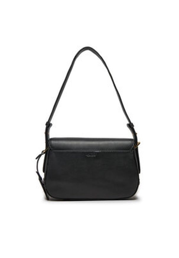 Lauren Ralph Lauren Torebka Maddy 24 431897375001 Czarny. Kolor: czarny. Materiał: skórzane