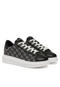 Karl Lagerfeld - KARL LAGERFELD Sneakersy KL52565 Czarny. Kolor: czarny. Materiał: materiał #6