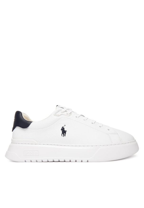 Sneakersy Polo Ralph Lauren. Kolor: biały