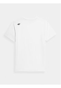 4f - 4F T-Shirt 4FWSS24TFTSM598 Biały Regular Fit. Kolor: biały. Materiał: syntetyk #2