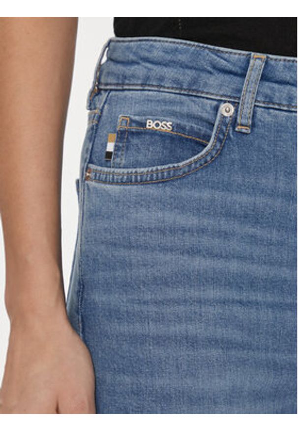 BOSS - Boss Jeansy 50492789 Niebieski Regular Fit. Kolor: niebieski