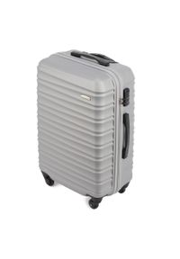 Wittchen - Zestaw walizek z ABS-u z żebrowaniem. Kolor: szary. Materiał: guma #3