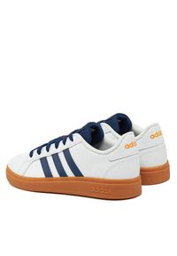 Adidas - adidas Sneakersy Grand Court Lifestyle JI0969 Biały. Kolor: biały. Materiał: skóra #4