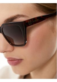Love Moschino - LOVE MOSCHINO Okulary przeciwsłoneczne MOL065/S 205904 05L52HA Brązowy. Kolor: brązowy