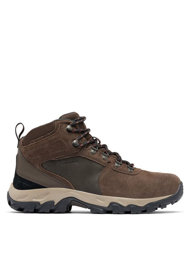 columbia - Columbia Trekkingi Newton Ridge Plus II Suede Wp 1746411 Brązowy. Kolor: brązowy. Materiał: zamsz, skóra. Sport: turystyka piesza