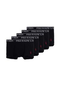 Polo Ralph Lauren bokserki dziecięce 5-pack kolor czarny. Kolor: czarny #1