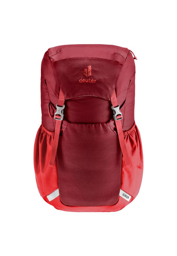 Plecak turystyczny dla dziecka Deuter Junior - masala/cherry. Kolor: czerwony. Styl: sportowy