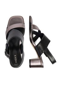 MEXX Sandały EO-WS1161-03 Czarny. Kolor: czarny. Materiał: skóra #6