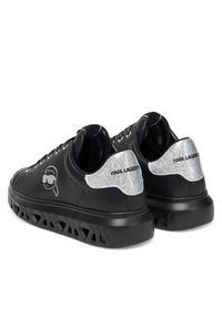 Karl Lagerfeld - KARL LAGERFELD Sneakersy KL64525 Czarny. Kolor: czarny. Materiał: skóra #3