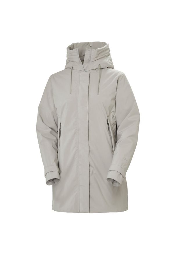 Damska kurtka wodoodporna Helly Hansen Victoria Ins Mid. Kolor: szary