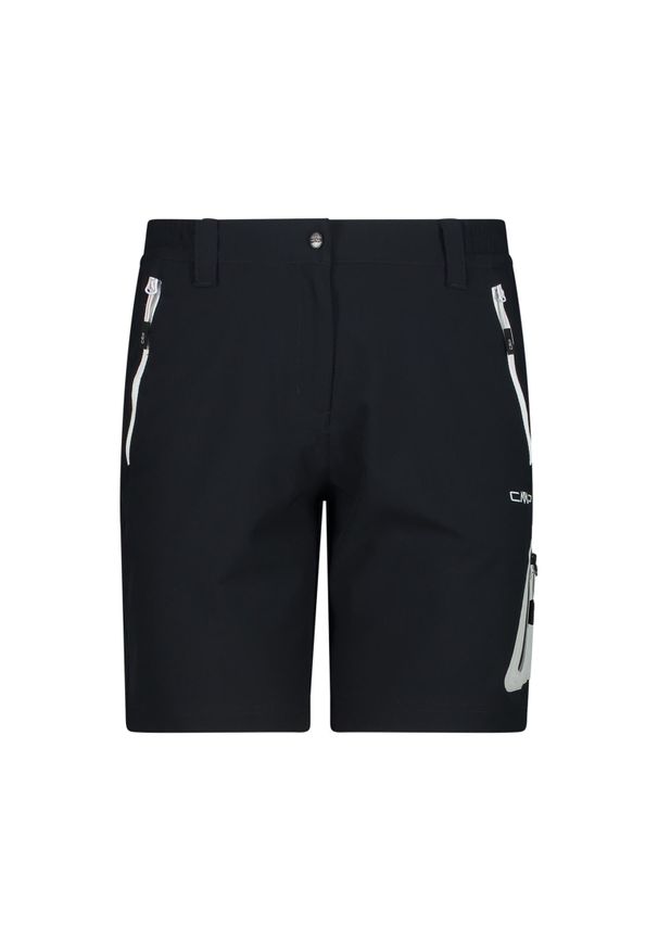 Bermudy damskie turystyczne CMP 33T5486. Kolor: wielokolorowy, niebieski, szary, brązowy. Sport: turystyka piesza