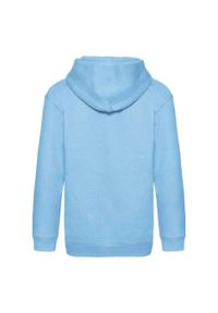 FRUIT OF THE LOOM - Bluza Z Kapturem Premium Dla Dzieci. Typ kołnierza: kaptur. Kolor: niebieski